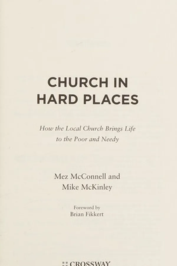 Capa de Church in Hard Places