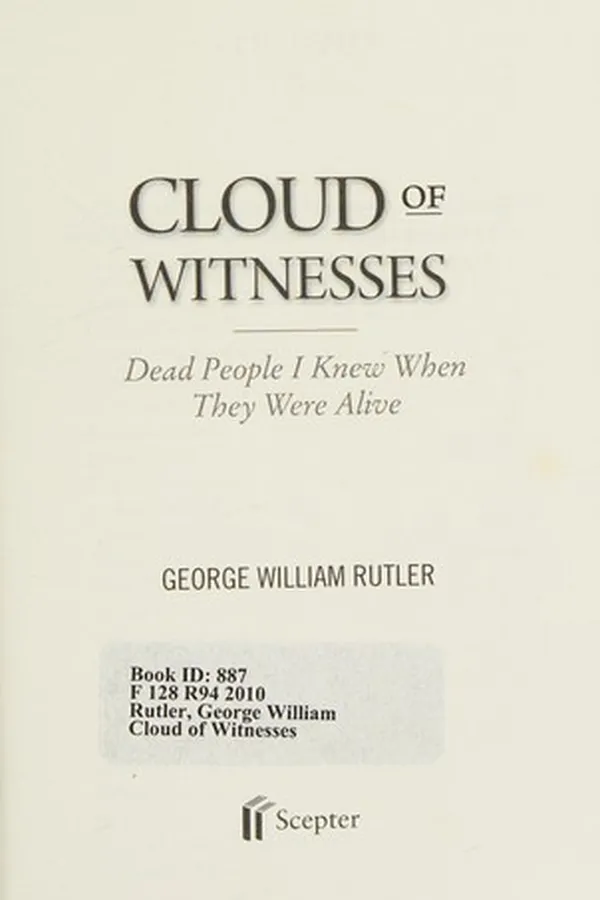 Capa de Cloud of witnesses