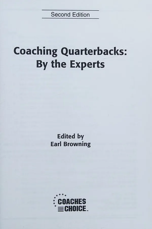Capa de Coaching quarterbacks