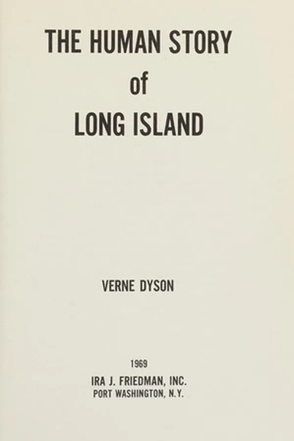 Capa de The human story of Long Island