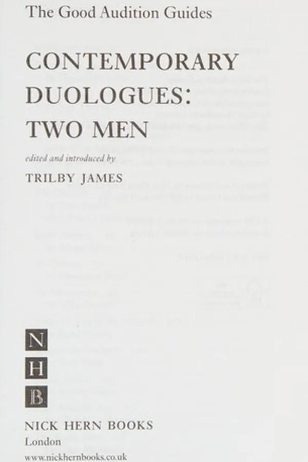 Capa de Contemporary Duologues