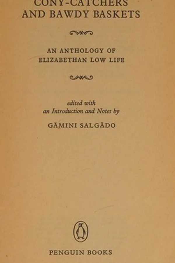 Capa de Cony-catchers and bawdy baskets