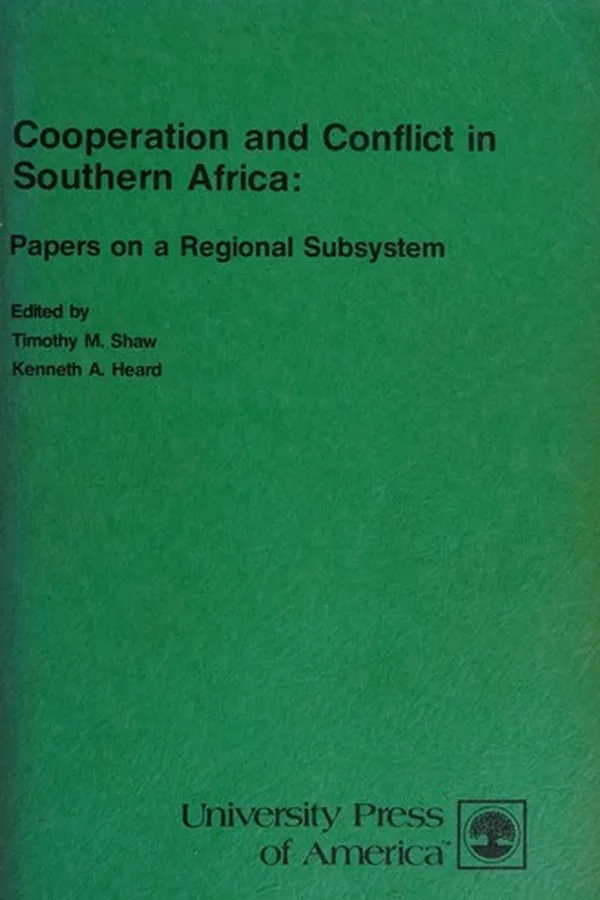 Capa de Cooperation and conflict in southern Africa