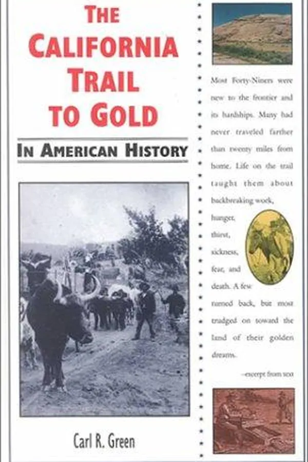 Capa de The California trail to gold in American history