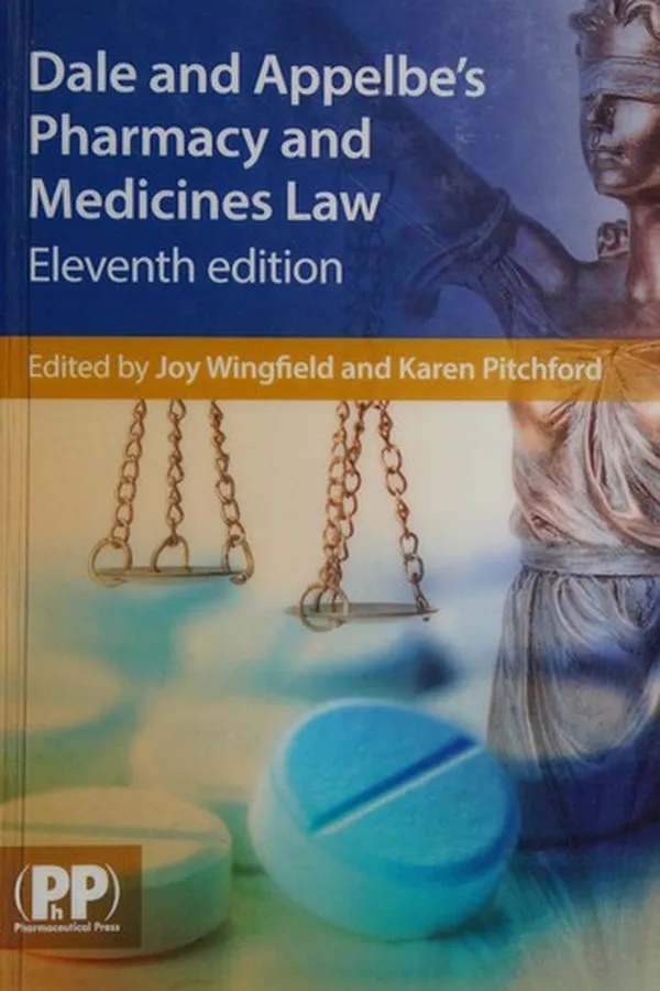 Capa de Dale and Appelbe's Pharmacy and Medicines Law