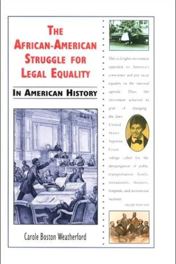 Capa de The African-American struggle for legal equality in American history