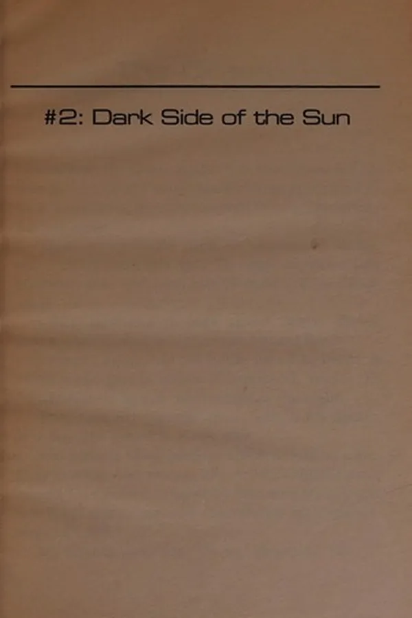 Capa de Dark side of the sun