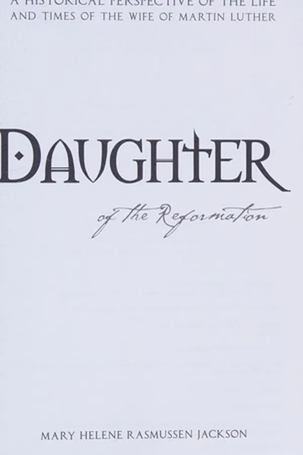Capa de Daughter of the Reformation