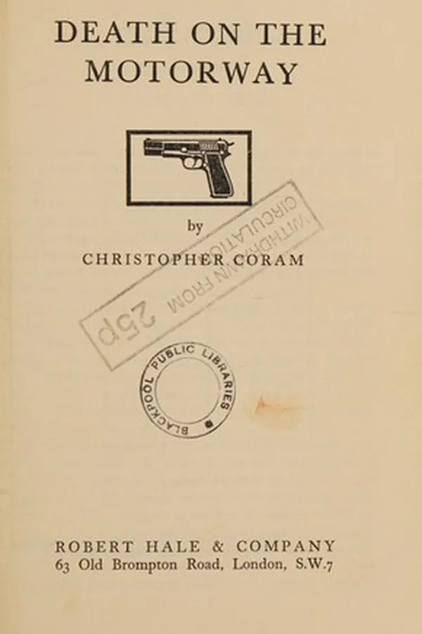 Capa de Death on the motorway