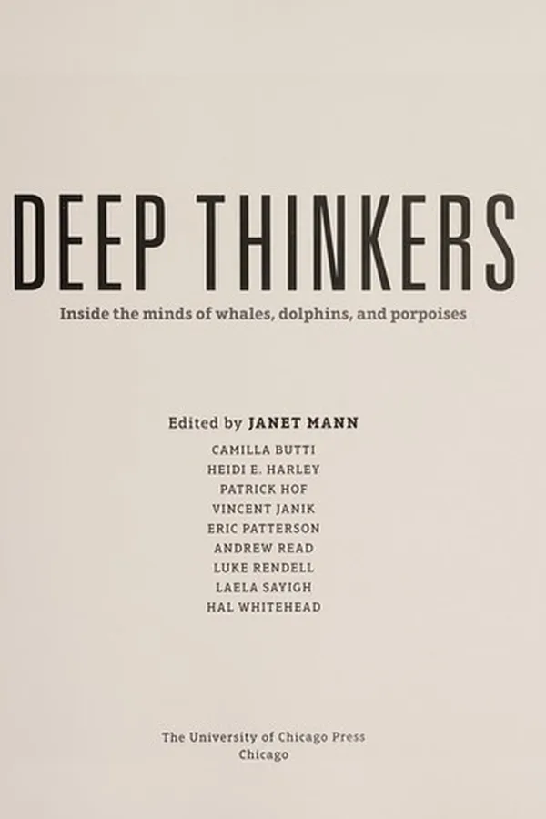 Capa de Deep thinkers