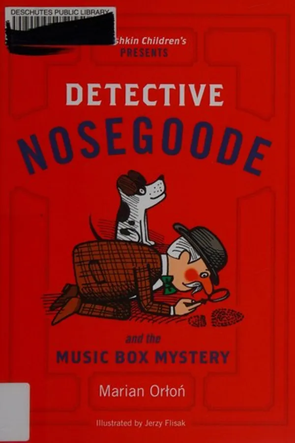 Capa de Detective Nosegoode and the music box mystery