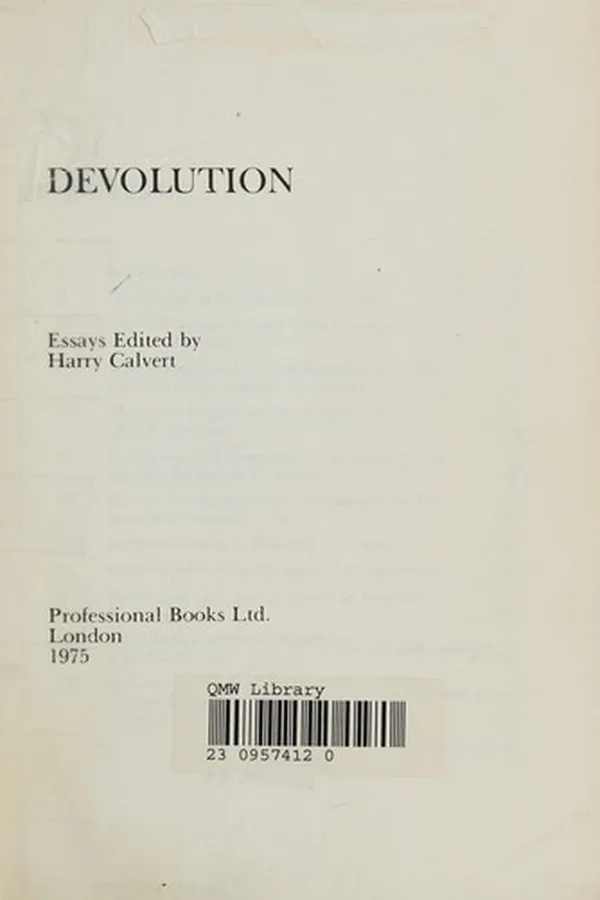 Capa de Devolution