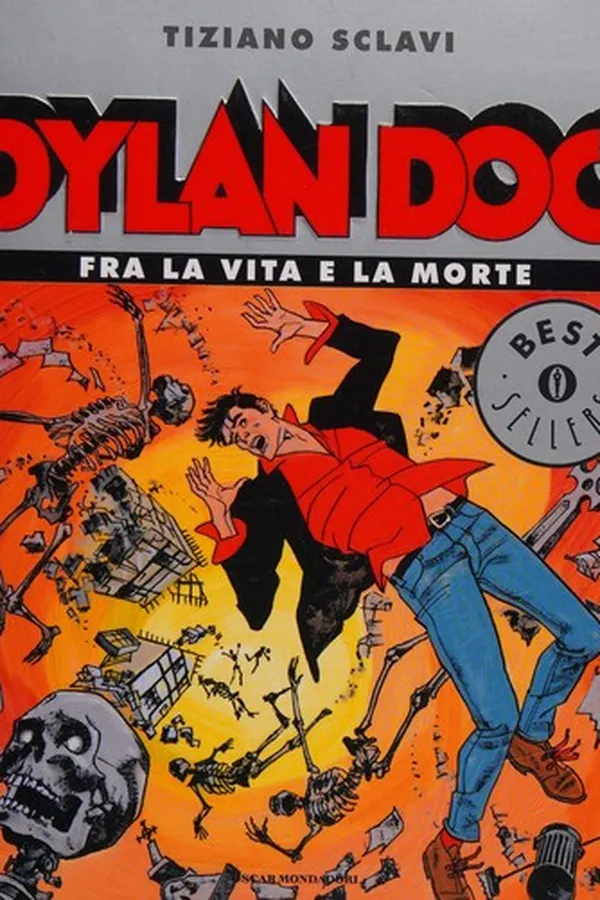 Capa de Dylan Dog Fra La Via E La Morte