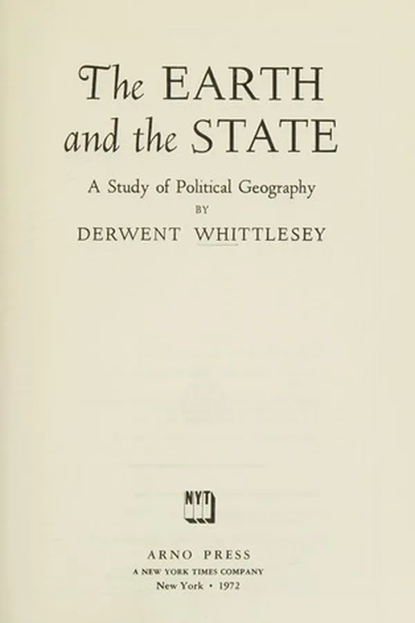 Capa de The earth and the state