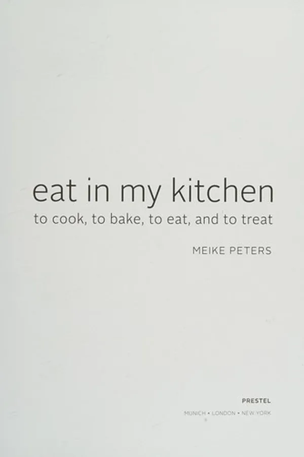 Capa de Eat in my kitchen