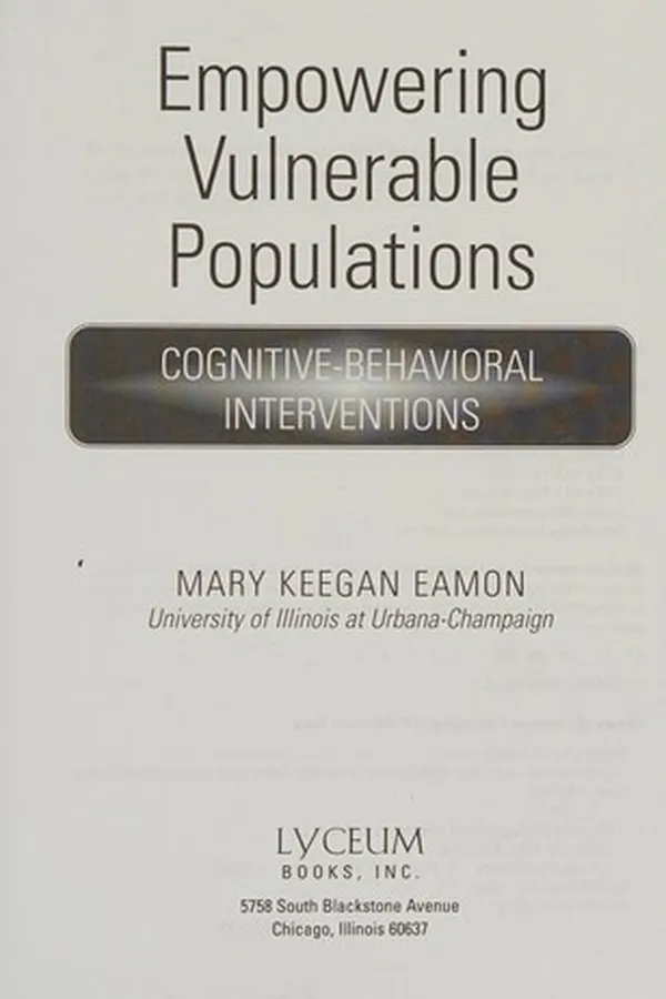 Capa de Empowering vulnerable populations