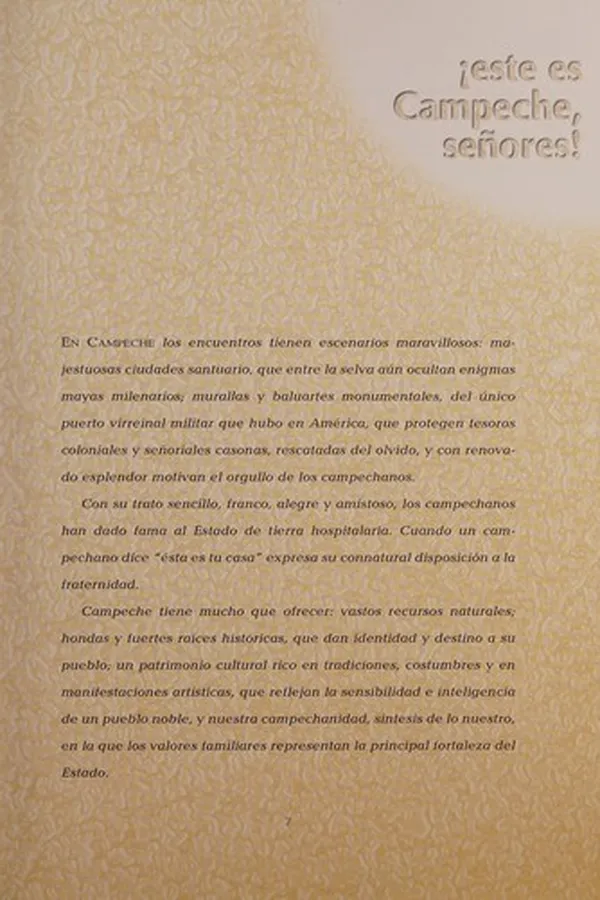 Capa de Encuentros en Campeche