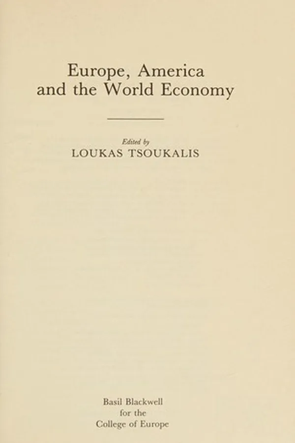 Capa de Europe, America, and the world economy