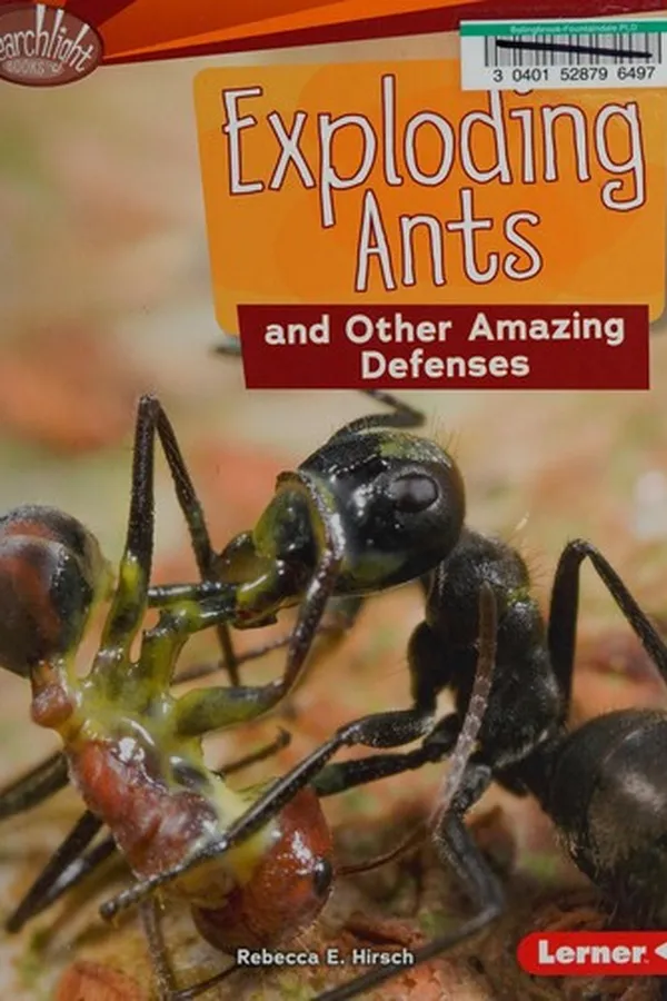 Capa de Exploding Ants and Other Amazing Defenses