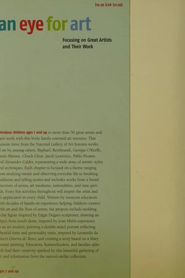 Cover of An eye for art