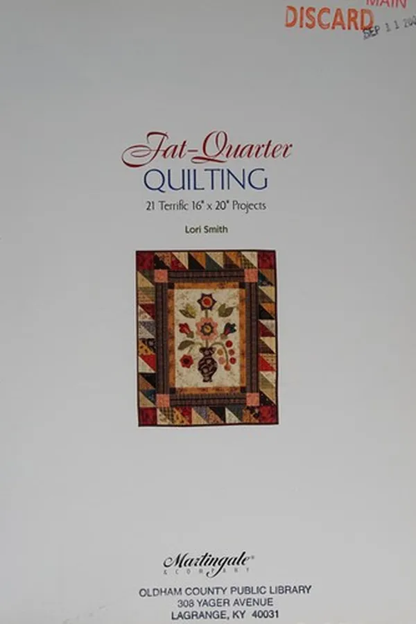 Capa de Fat-quarter quilting