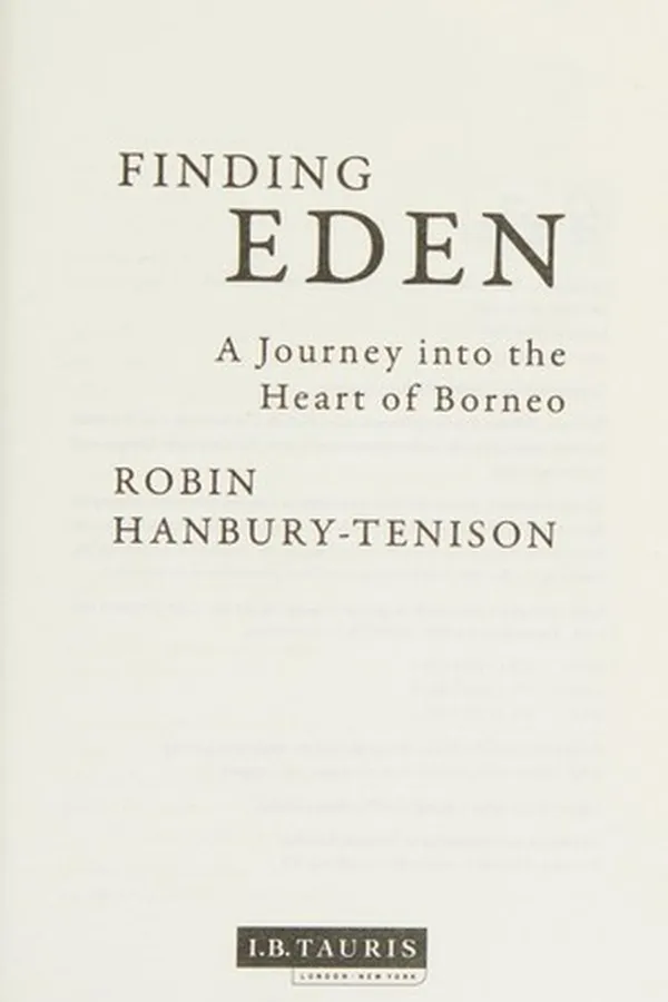 Capa de Finding Eden