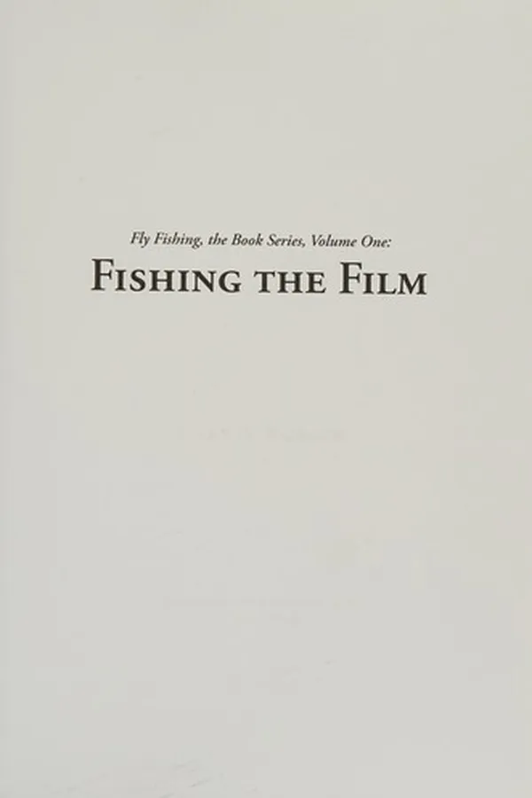 Capa de Fishing the film