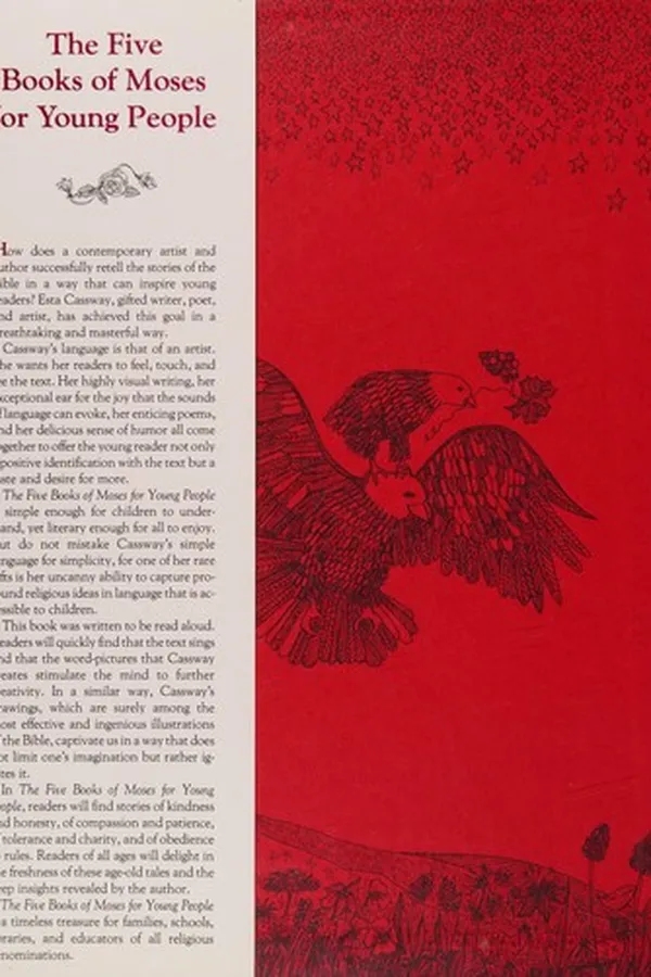 Capa de The five books of Moses for young people