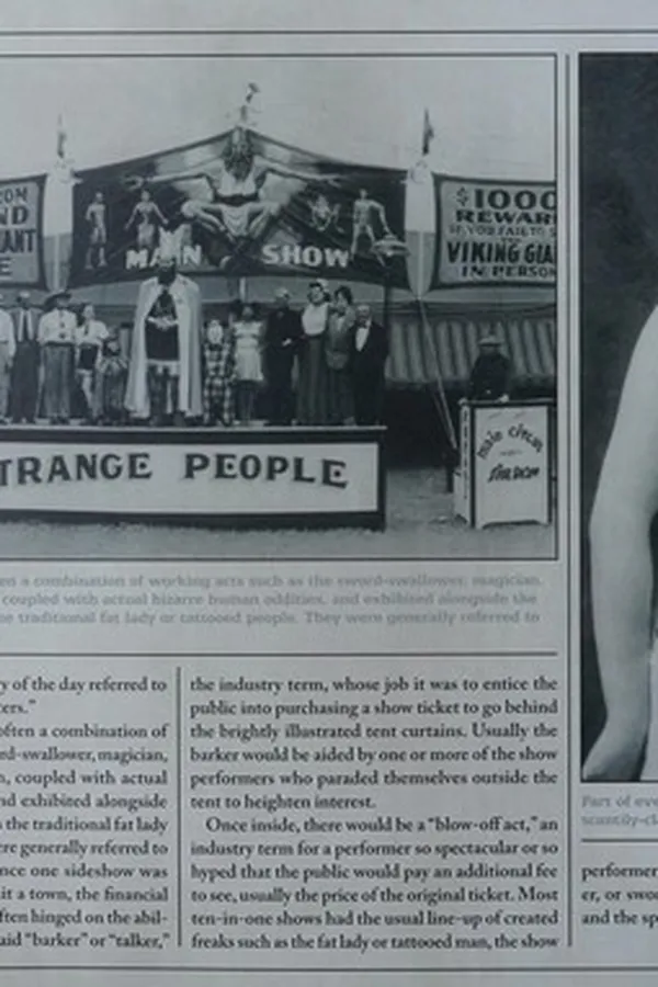 Capa de Freaks of Sideshow and Film