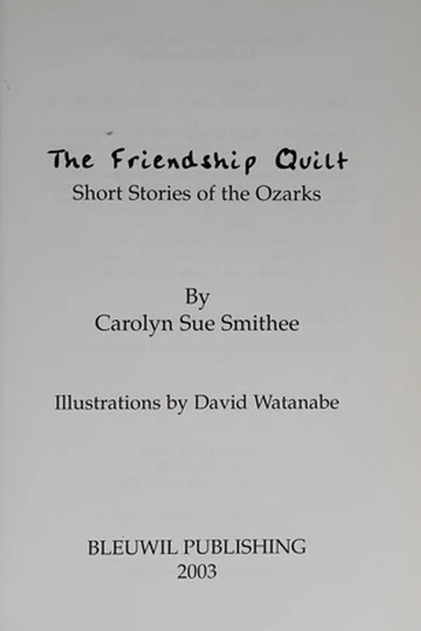 Capa de The Friendship Quilt