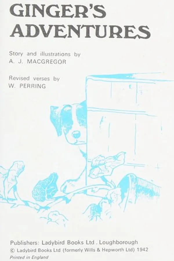 Capa de Ginger's Adventures (Rhyming Stories)