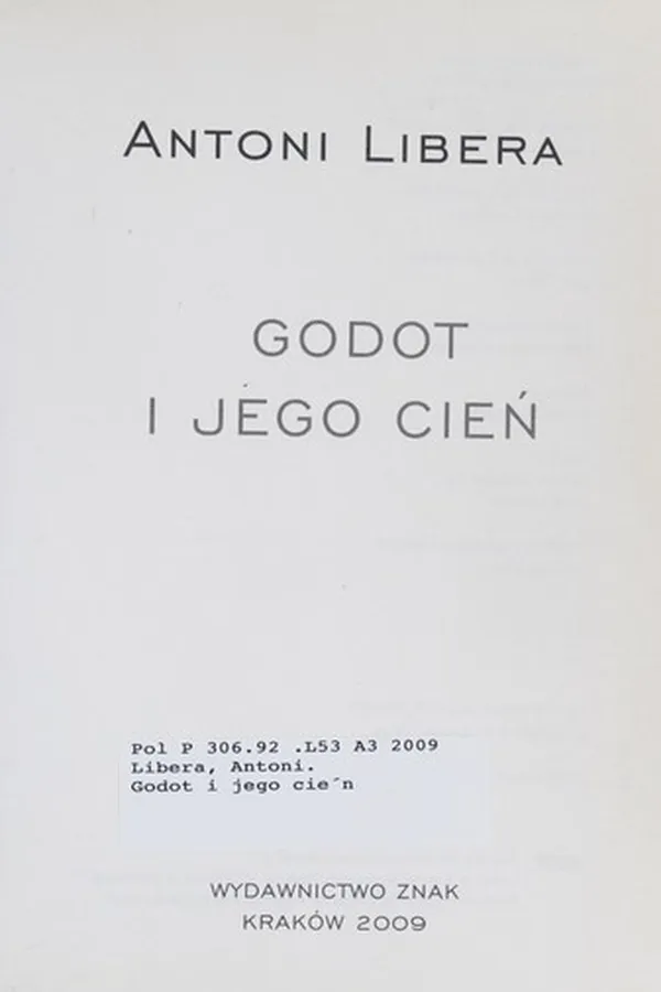 Capa de Godot i jego cień