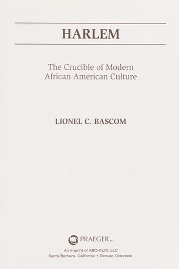Capa de Harlem
