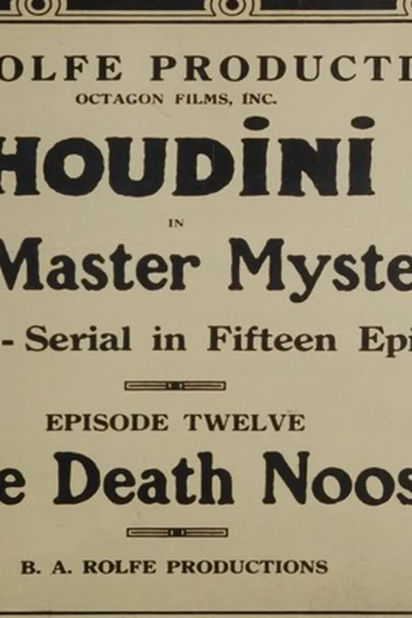 Capa de Harry Houdini
