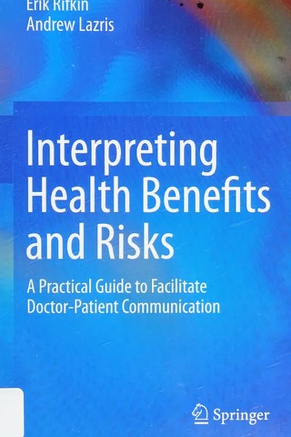 Capa de Interpreting Health Benefits and Risks