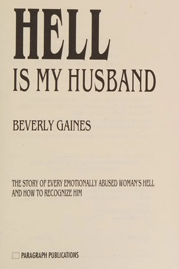 Capa de Hell Is My Husband