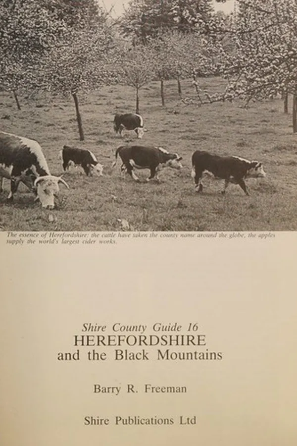 Capa de Herefordshire and the Black Mountains (Shire County Guide)