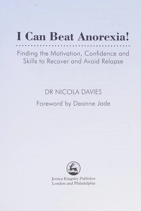 Cover of I Can Beat Anorexia!