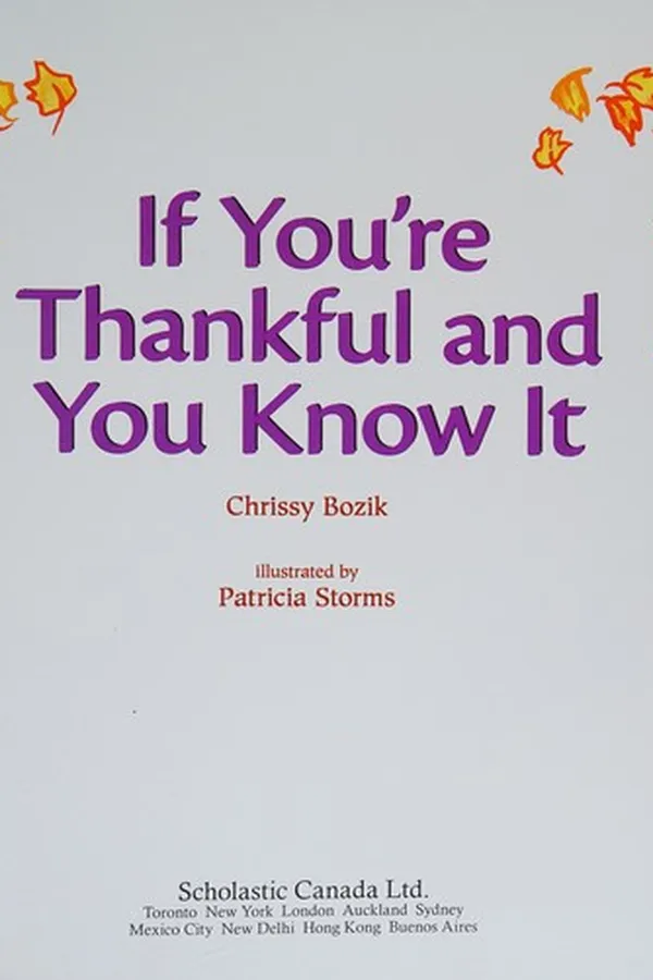 Cover of If You're Thankful and You Know It