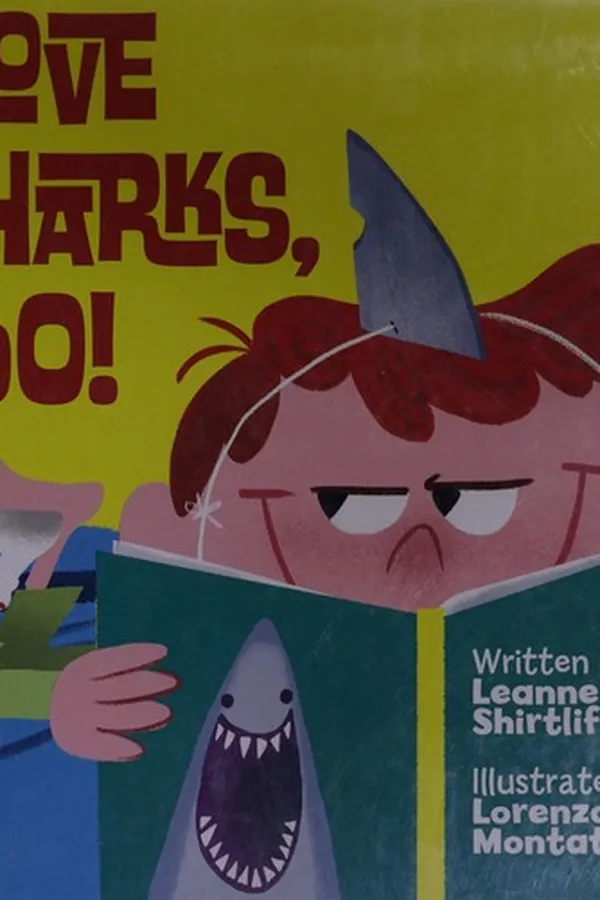 Capa de I love sharks, too!