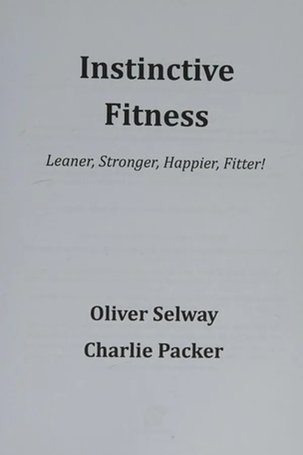 Capa de Instinctive Fitness