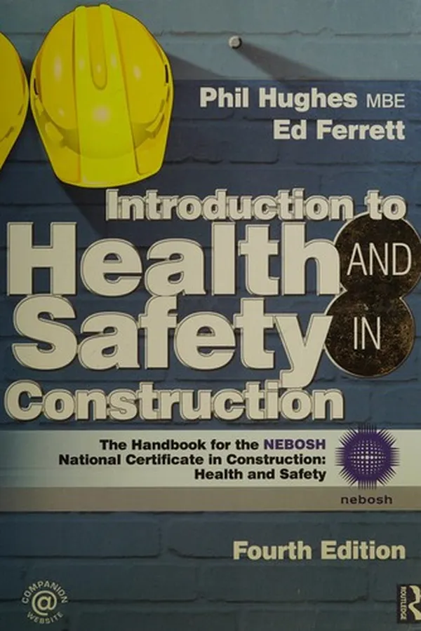 Capa de Introduction to Health and Safety in Construction : The Handbook for the Nebosh National Certificate in Construction