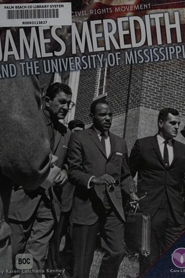Capa de James Meredith and the University of Mississippi