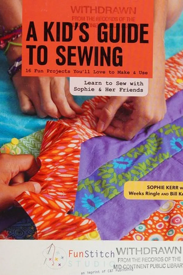 Capa de A kid's guide to sewing
