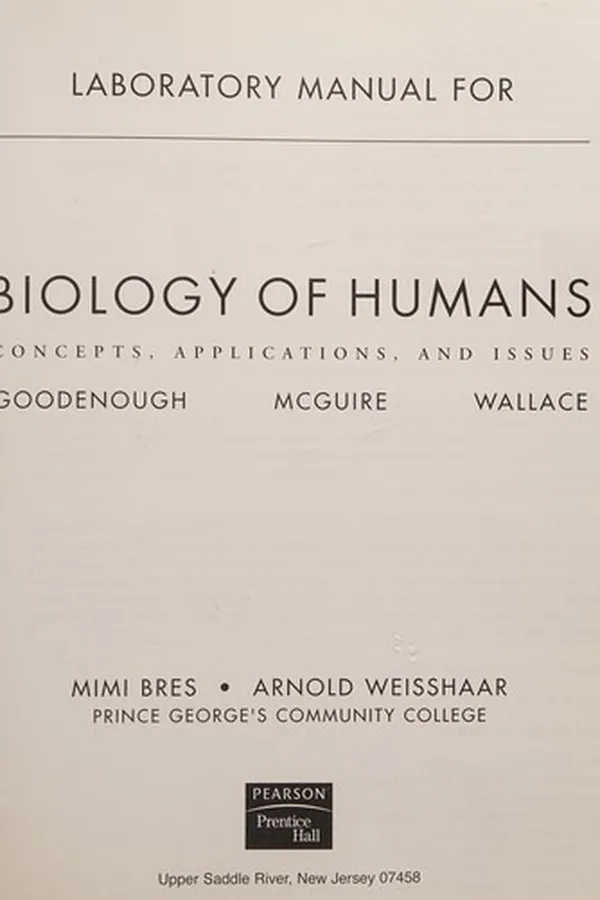 Capa de Laboratory Manual