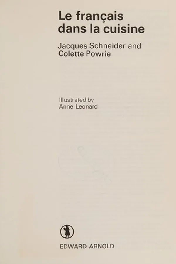 Capa de Français Dans la Cuisine