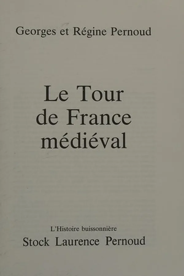 Capa de Le tour de France médiéval