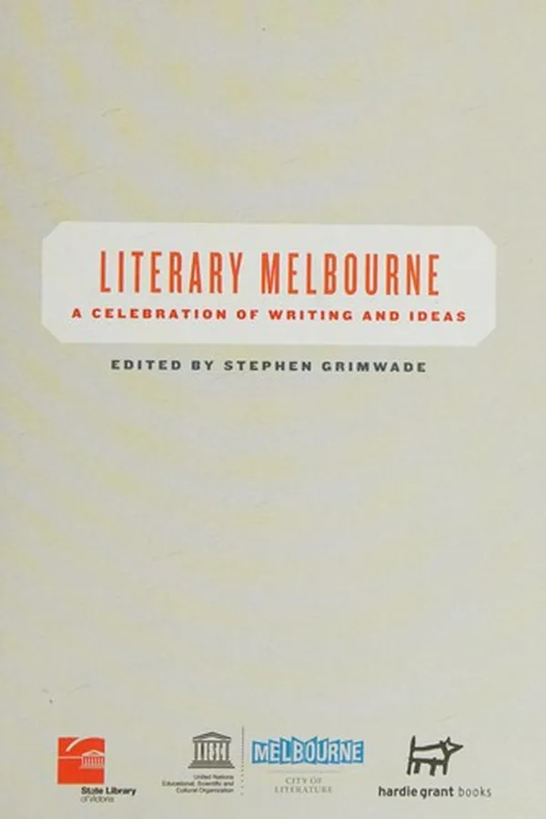 Cover of Literary Melbourne
