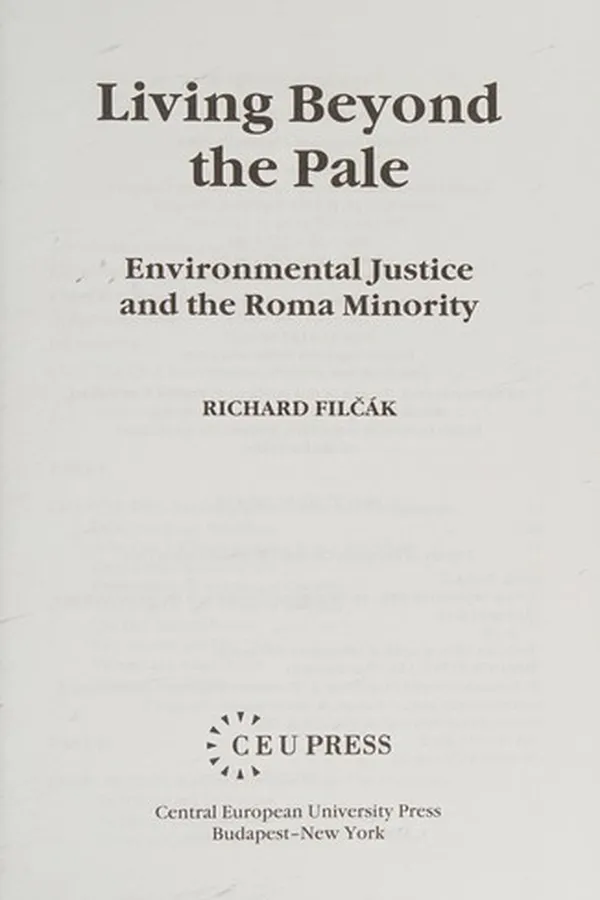 Capa de Living beyond the pale
