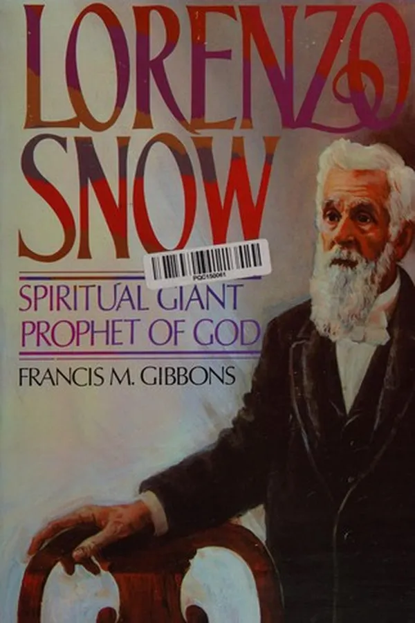 Capa de Lorenzo Snow